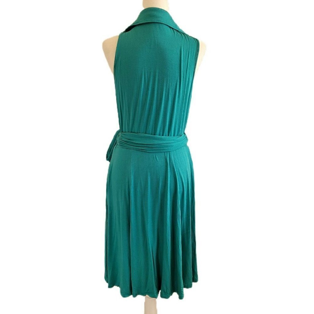 Karen Alexander vintage Button Down Shirt Dress , Fit And Flare , Knee Length A2 - Picture 2 of 12